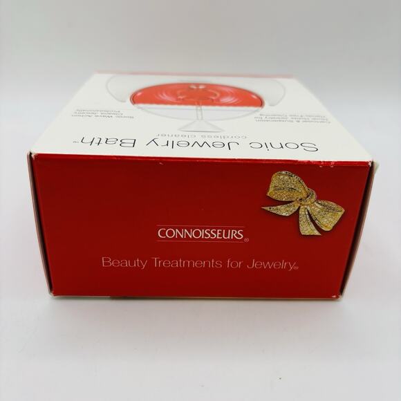 Connoisseurs Sonic Jewelry Bath Cordless Cleaner - NEW. Model # 1035 - Picture 10 of 10